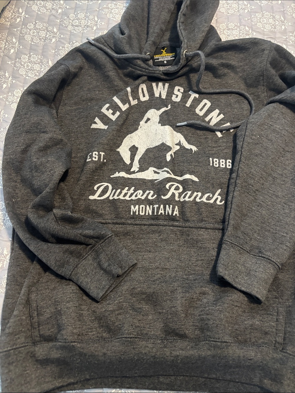 Dutton Ranch Charcoal Hoodie